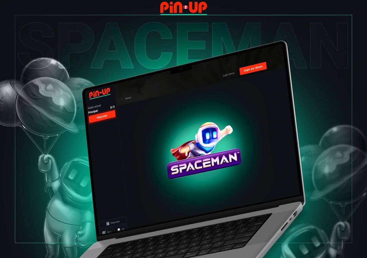 Juega a Spaceman en el casino en línea de la casa de apuestas